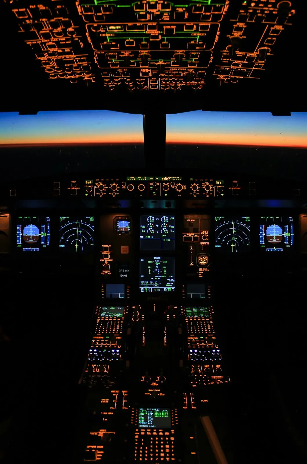 Cockpit Backlit Symbols